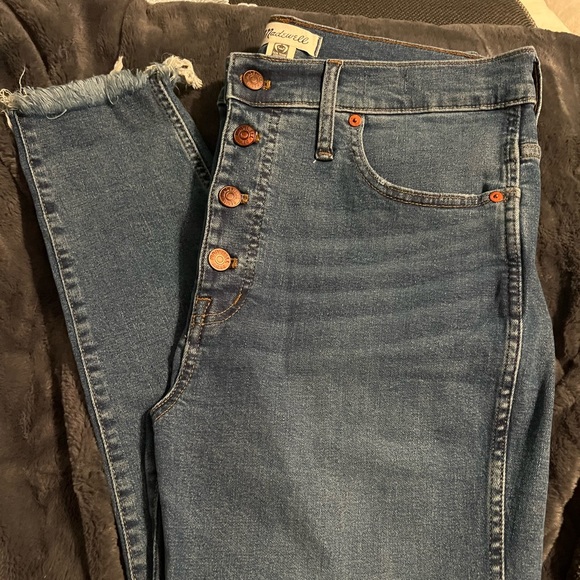 Madewell Denim - Madewell 10” High Rise Skinny Jeans EUC